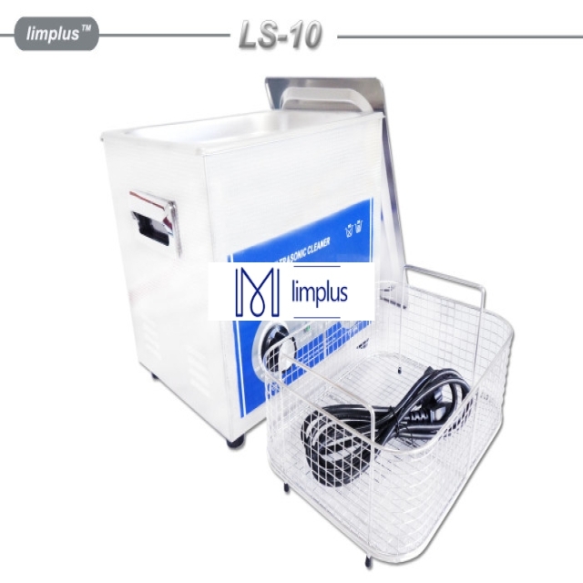 Limplus Table Top Ultrasonic Cleaner 10 Liter For Electronics Cleaning