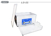 Cavitation 480w Power Sonic Wave Ultrasonic Cleaner , Diesel Oil Clean Large Capacity Ultrasonic Cleaner
