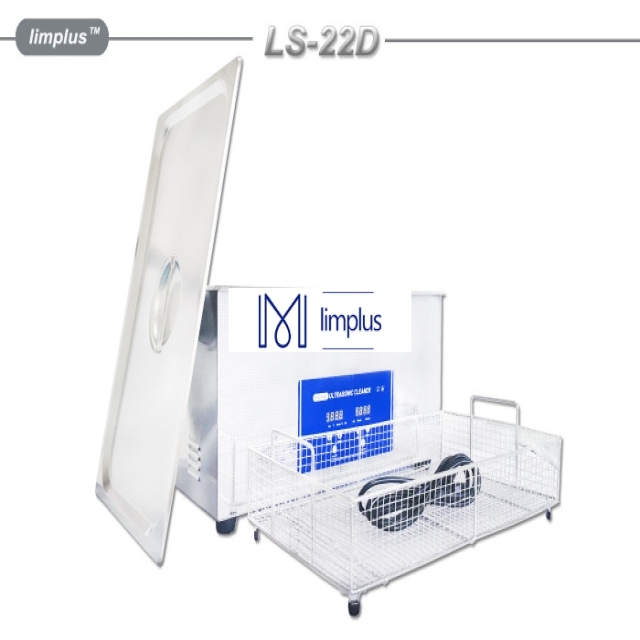 Metal Parts Polishing Clean Table Top Ultrasonic Cleaner 22liter Digital Time Control