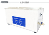 Metal Parts Polishing Clean Table Top Ultrasonic Cleaner 22liter Digital Time Control